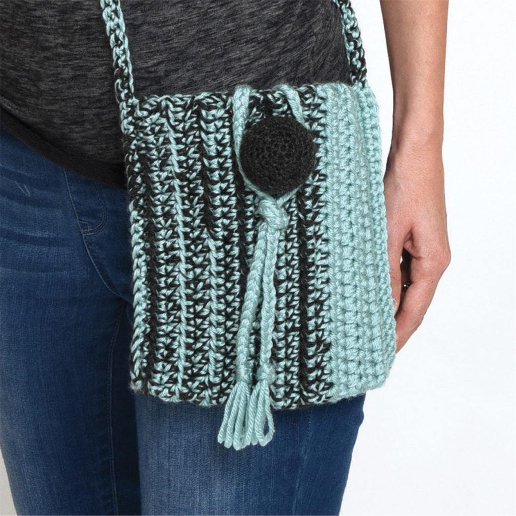Heart Crossbody Crochet Bag Pattern - Step-By-Step Tutorial